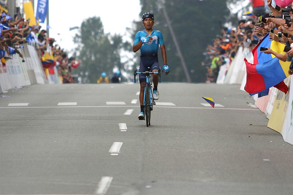 Nairo Quintana (Movistar) wins stage 6 at Tour Colombia 2.1
