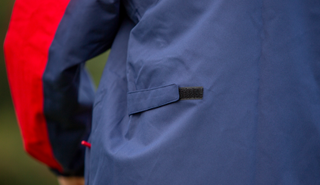 The back of the Ashworth Waterproof Rain Jacket