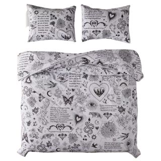 Urban Outfitters Stick and Poke duvet set