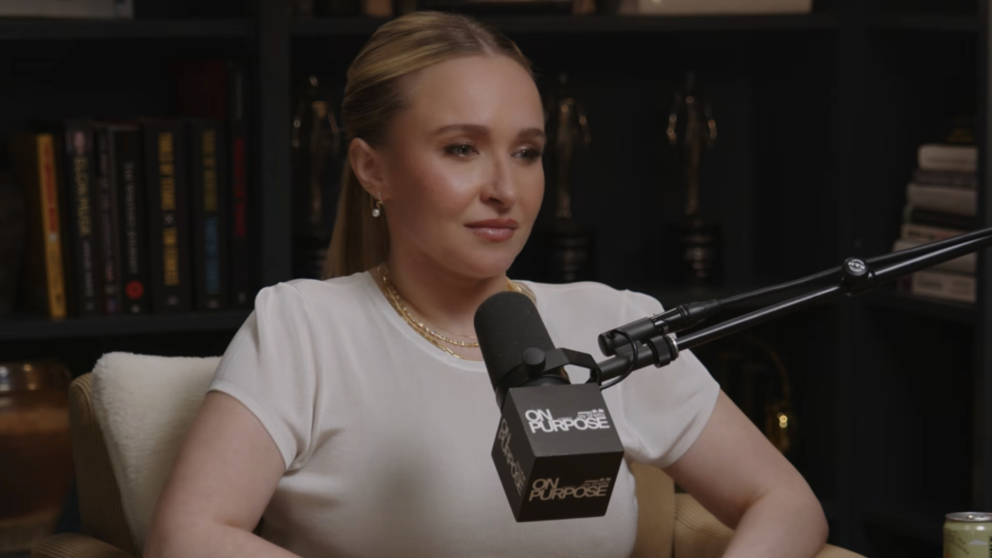 Hayden Panettiere is interviewed on the On Purpose with Jay Shetty podcast.
