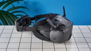 DJI Goggles N3 FPV headset in a dary gray colorway