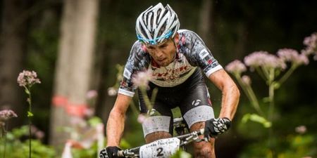 Lukas Fl&uuml;ckiger (Trek World Racing) leads in Davos