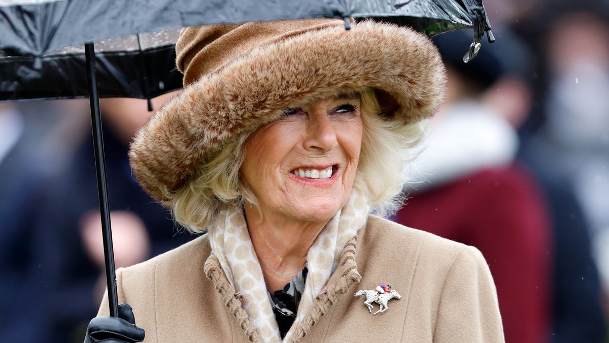 Queen Camilla's Bugle Horn of The Rifles brooch is worth a staggering $48k and Duchess Sophie has one too!