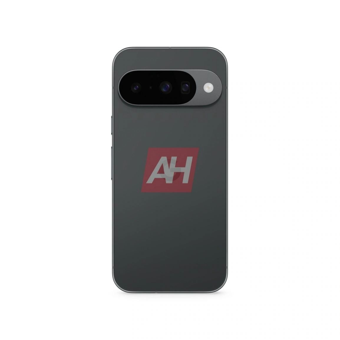 Pixel 10 render in black (Obsidian)