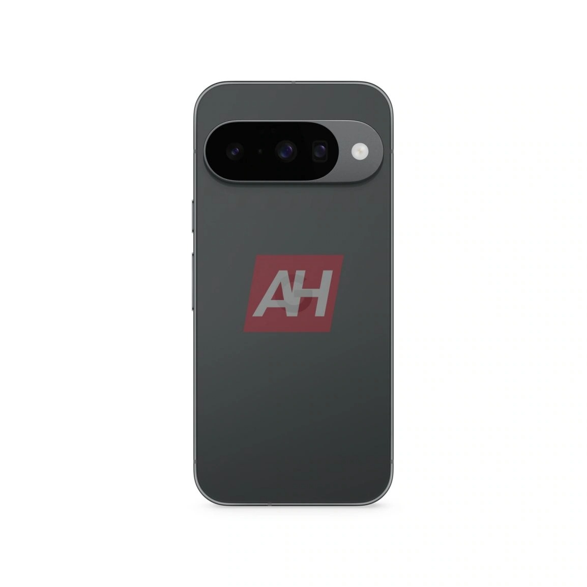 Pixel 10 render in black (Obsidian)
