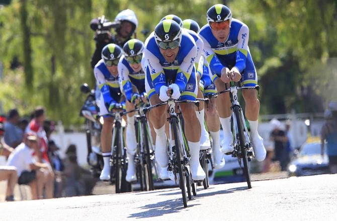 Tuft powers at the head of the Orica-GreenEdge train