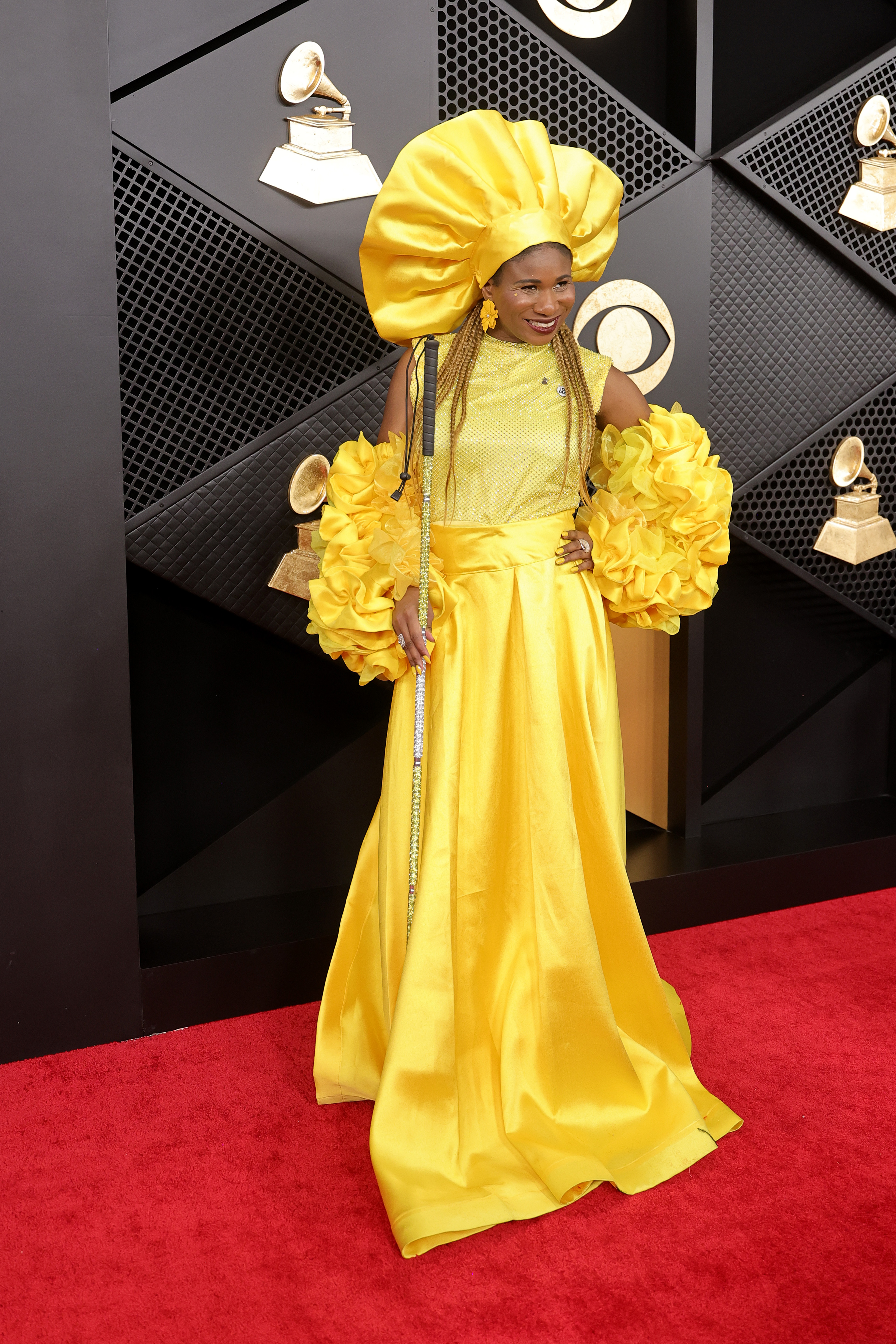 Lachi on the 2026 grammys red carpet