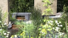 Water feature at RHS Chelsea Flower Show 2026