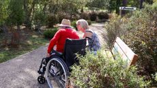 Residents at an Alzheimer&rsquo;s facility in Nouvelle-Aquitaine, France.