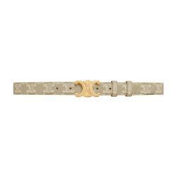 Medium Triomphe Belt in Triomphe Canvas - Celine