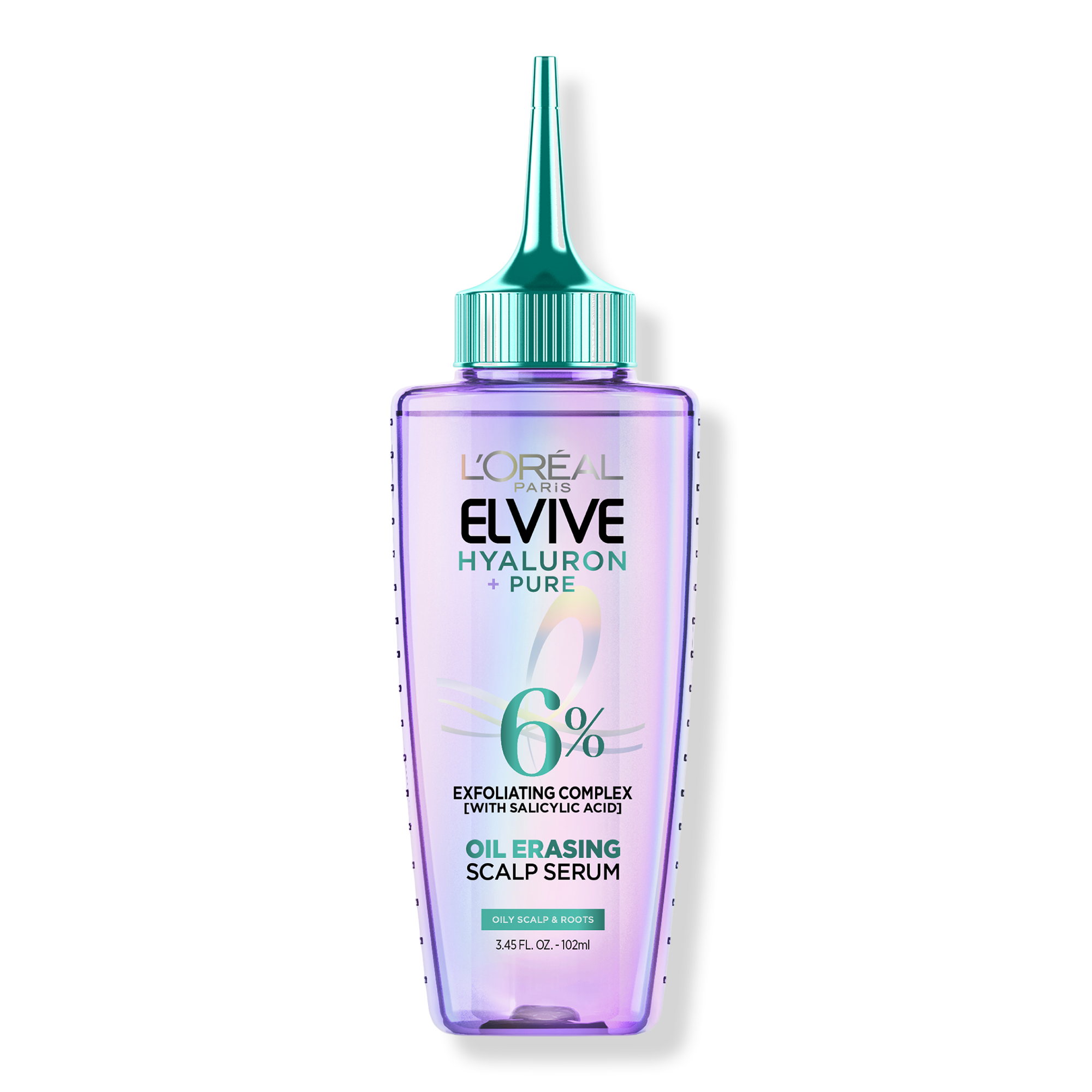 Elvive Hyaluron Pure Oil Erasing Serum, for Oily Hair