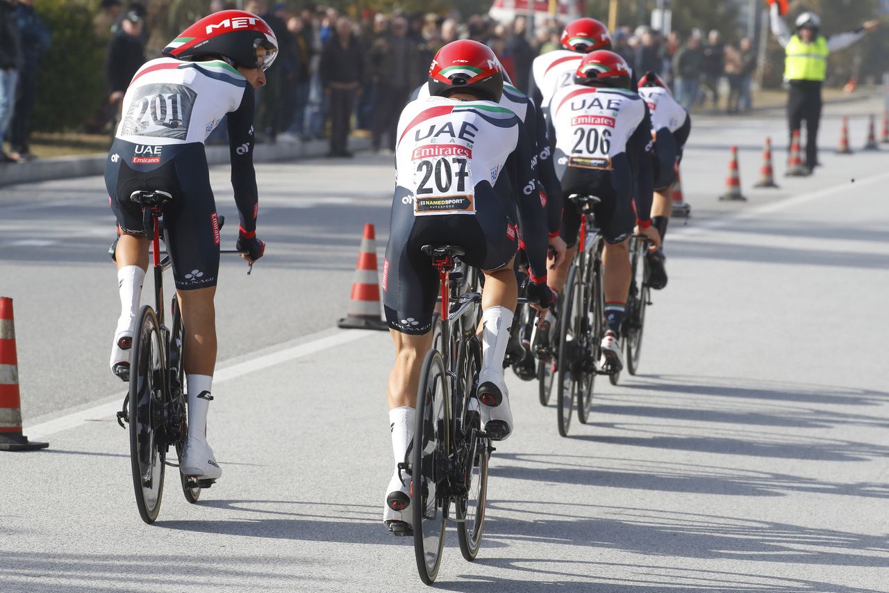 UAE Team Emirates mid-TTT