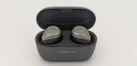 The Jabra Elite 85t wireless earbuds and charging case