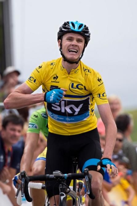 Chris Froome beats Alberto Contador on stage 2 of the Crit&eacute;rium du Dauphin&eacute;.