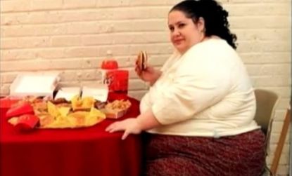 Donna Simpson, the world's fattest mom.
