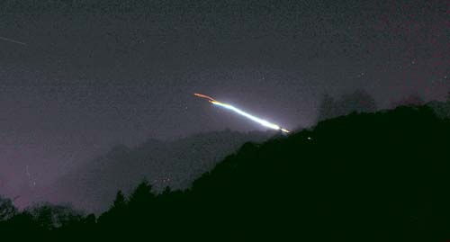 California Fireball over Aptos