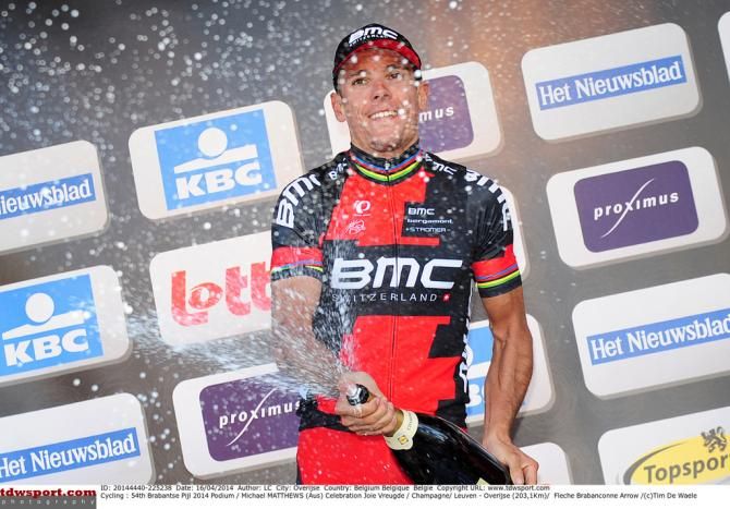 Champagne time for the winner