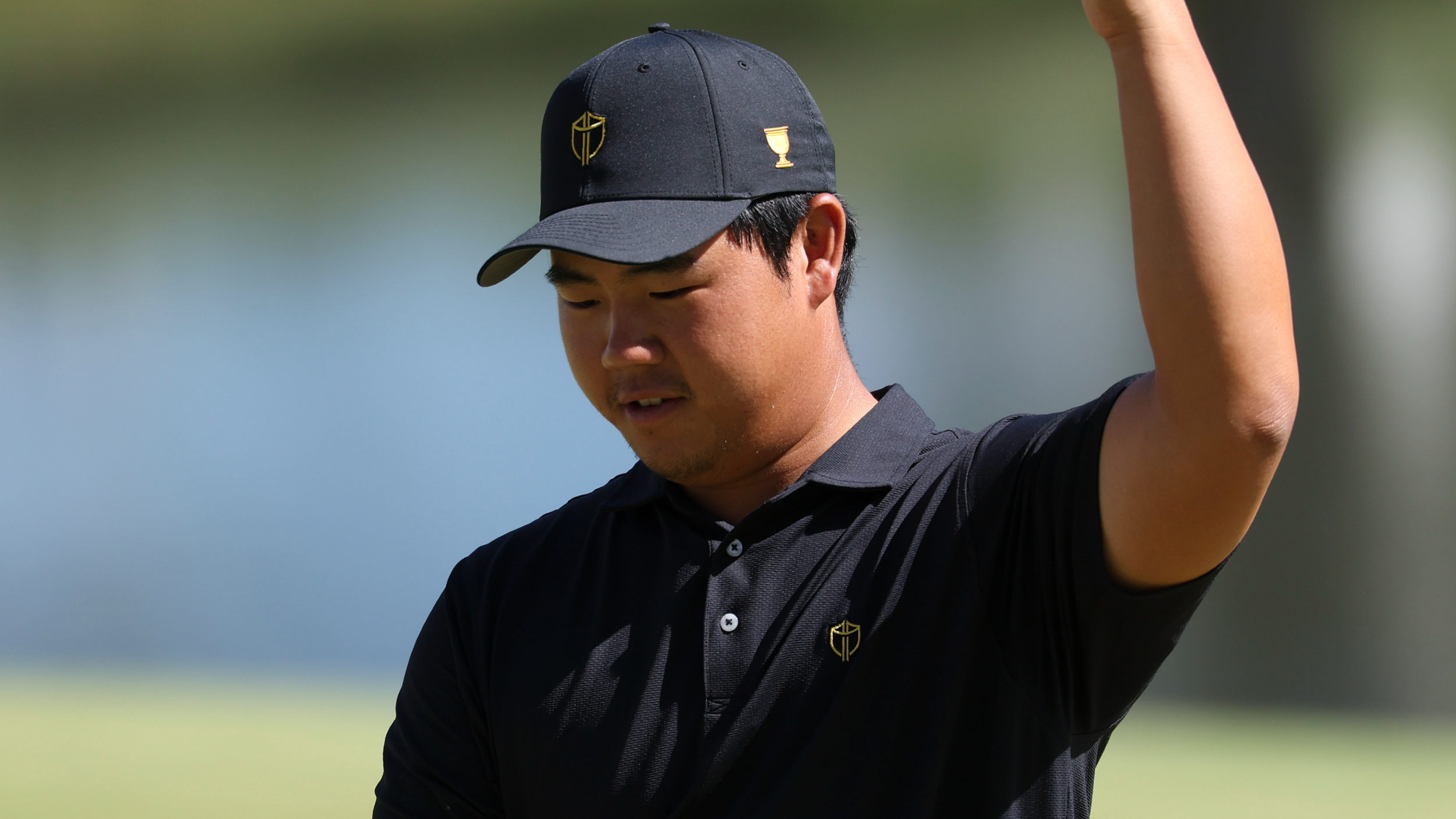 Tom Kim during the Presidents Cup