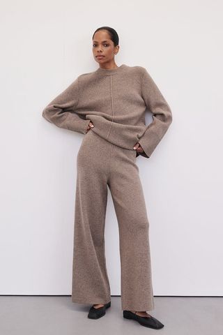 Dissh, Clemence Choc Marble Knit Pants