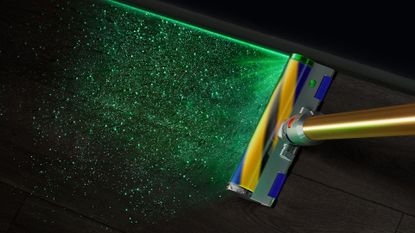Dyson laser vacuum