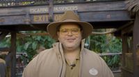 Josh Gad dressed as Jungle Cruise skipper