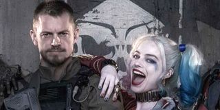 Suicide Squad poster crop Joel Kinnaman Rick Flag Margot Robbie Harley Quinn