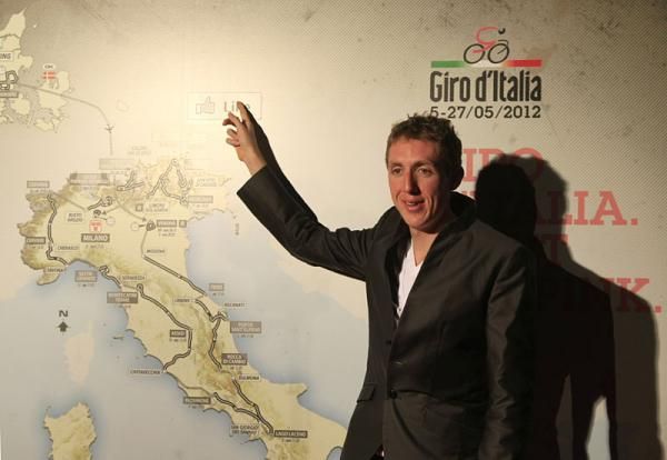 Daniel Martin at the 2012 Giro d'Italia presentation