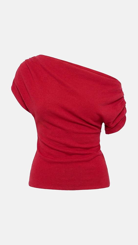 Iris Knit Top - Lipstick