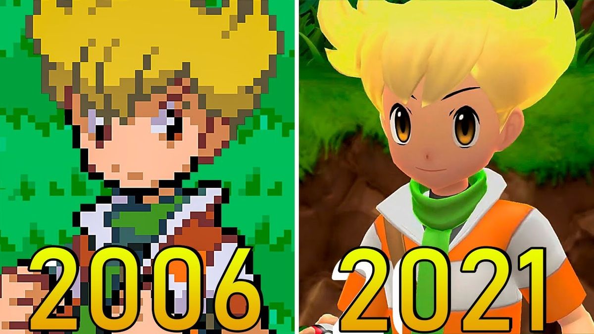 Pokémon Brilliant Diamond & Shining Pearl Graphics Comparison (Switch vs.  DS) 