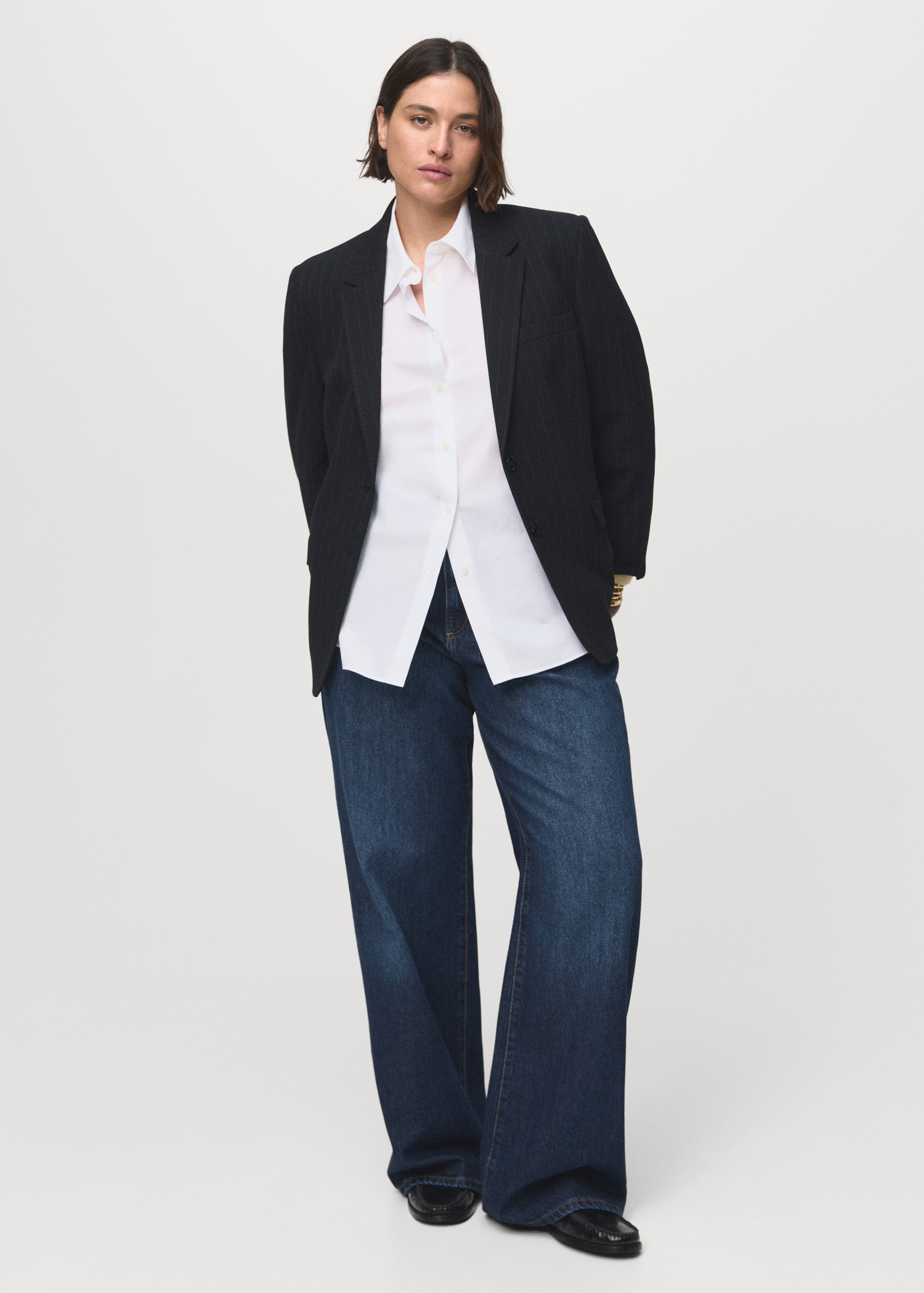 Danila High-Waisted Wide-Leg Jeans - Women | Mango United Kingdom