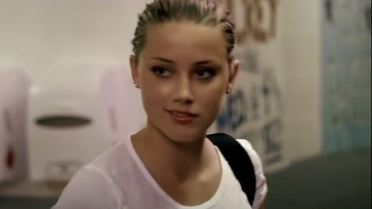 Mandy Lane (Amber Heard) smiles in All the Boys Love Mandy Lane