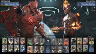 Injustice 2 Xbox One Character Select