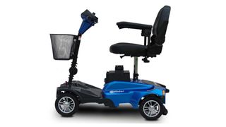 EV MiniRider 4 Wheel review: the mobility scooter in blue