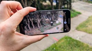 google pixel 9 review shots of phone