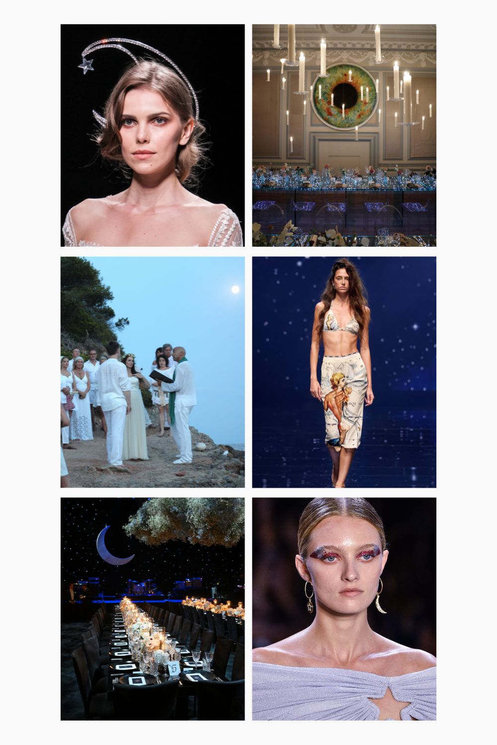 Astrology-themed weddings and events