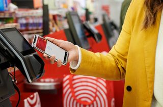 Apple Pay Coming To Partners Customer Checking Out With Apple Pay At Target