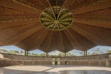 Quintana Roo park from above showing off geometric forms