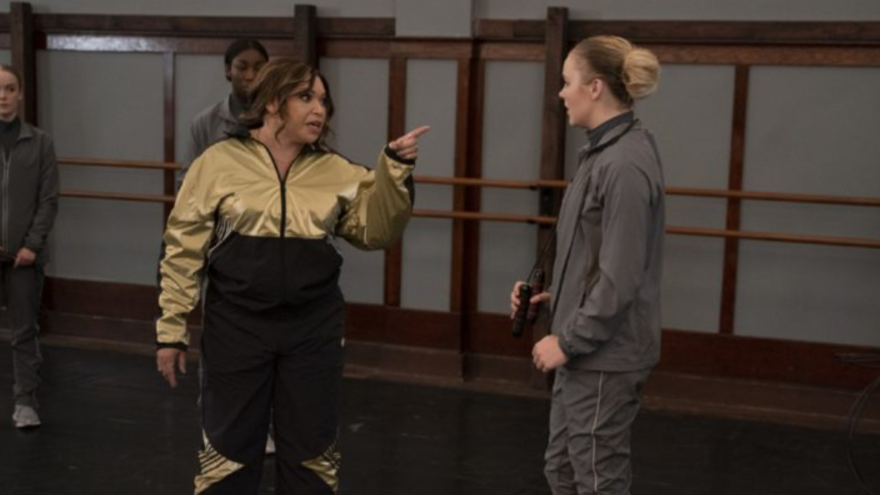 Tisha Campbell and JoJo Siwa in The J Team
