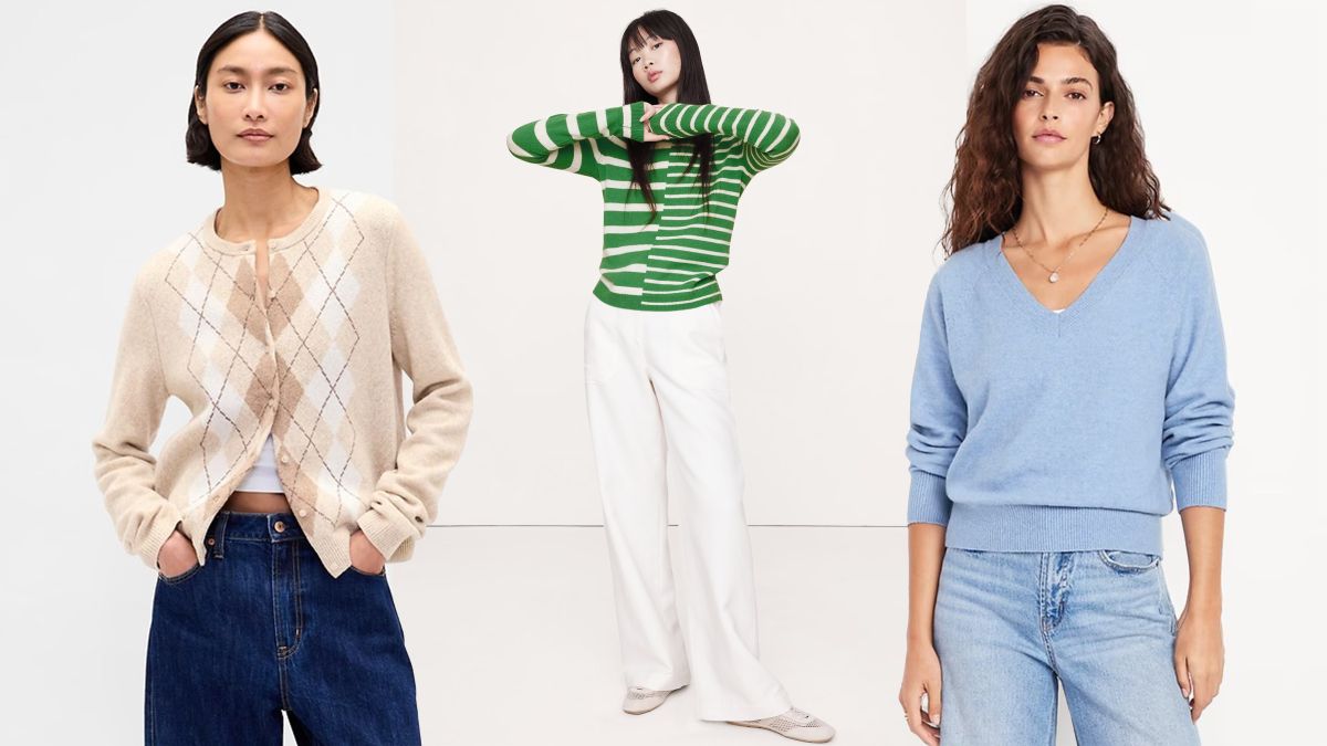 If Reading Brontë in Central Park Is Your Vibe, Then You're Going to Love These 28 Fall Sweaters From Gap, Old Navy, and Banana Republic