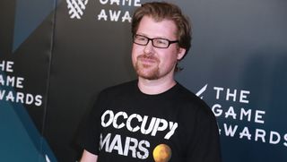 VoiceOver Actor Justin Roiland attends The Game Awards 2017 - Arrivals at Microsoft Theater on December 7, 2017 in Los Angeles, California.
