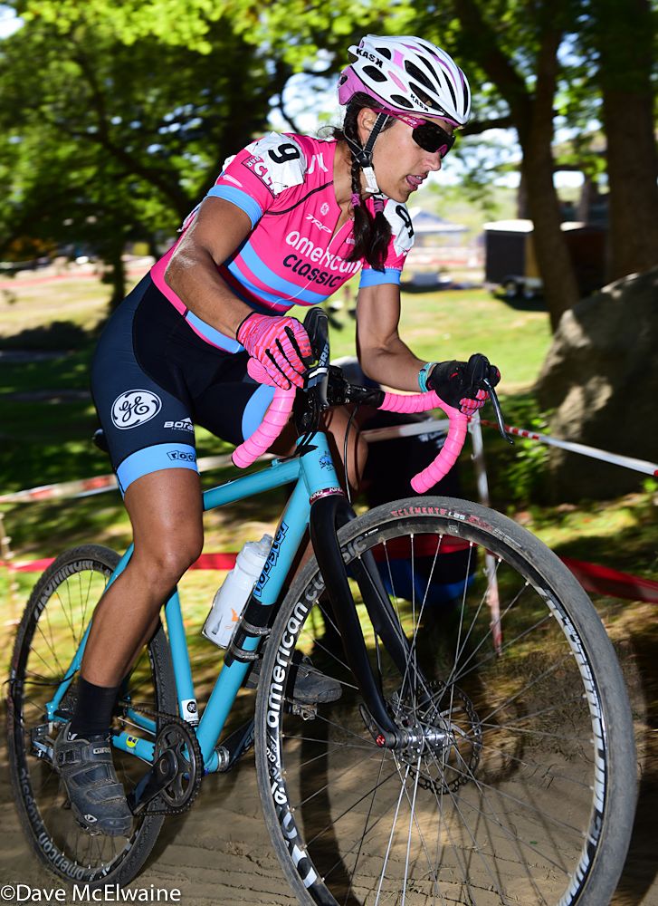 Courtenay McFadden (American Classic) leading early in the race