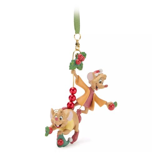 Jaq and Gus Cinderella Ornament