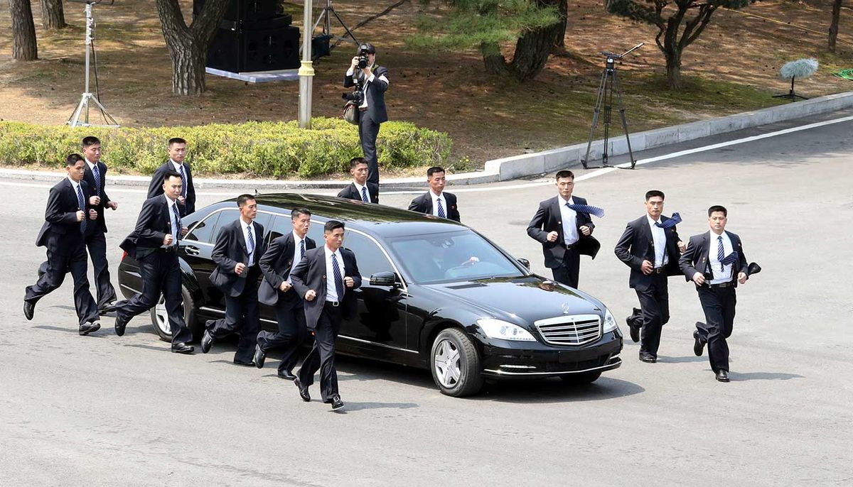 Kim Jong Un’s motorcade includes a private toilet | The Week