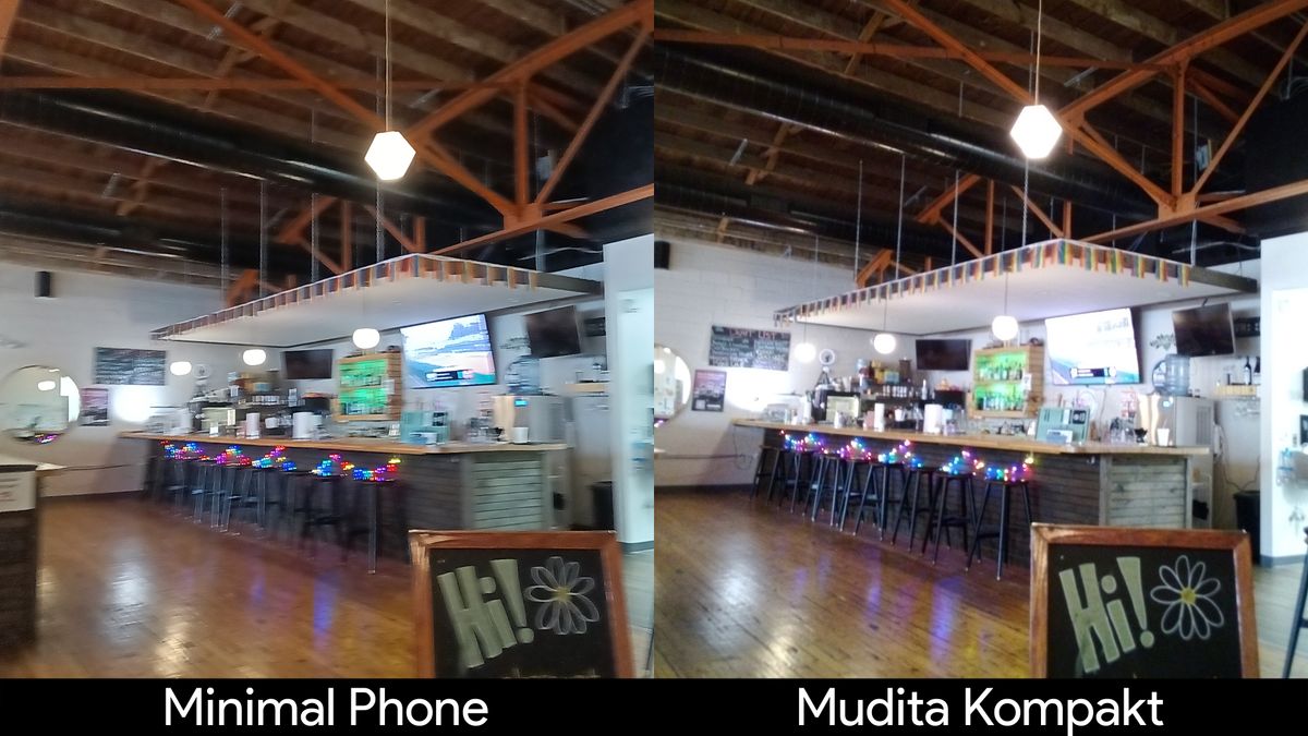 Comparing the cameras on the Mudita Kompakt vs the Minimal Phone