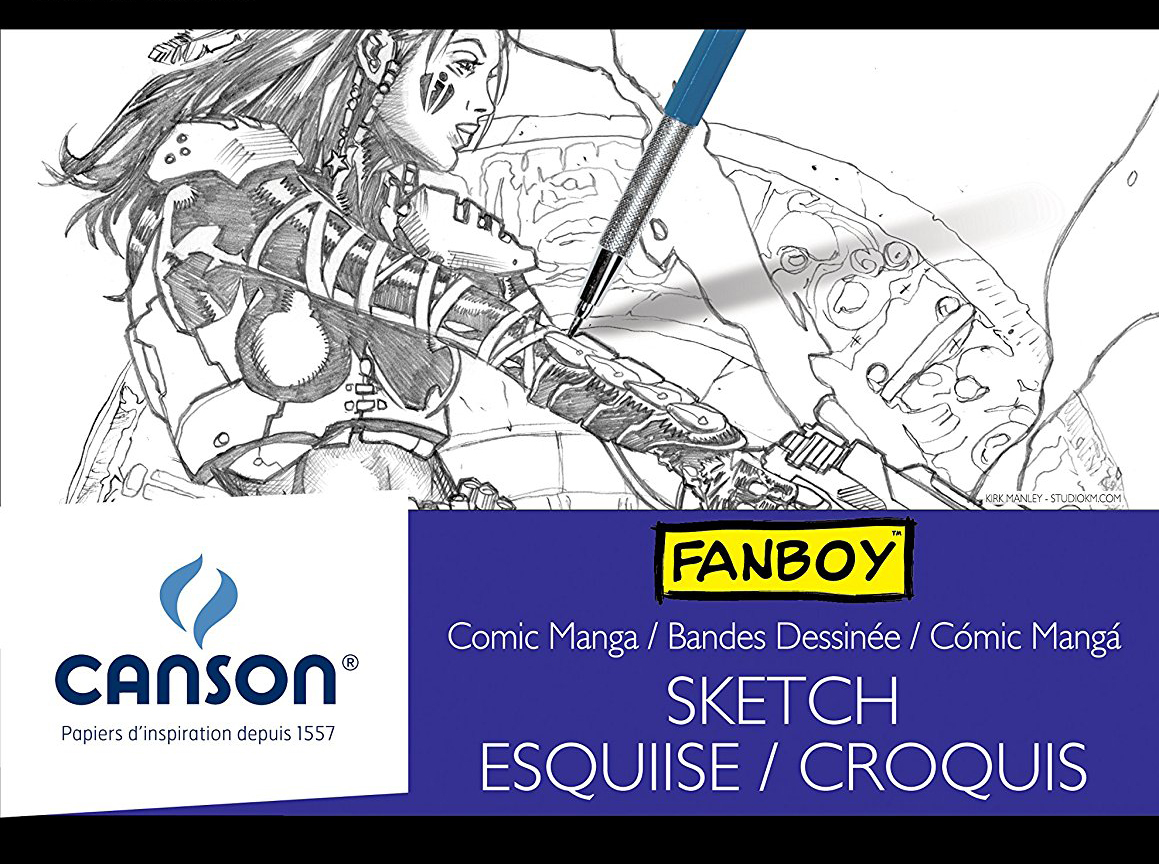 Canson is a leading brand for manga art paper