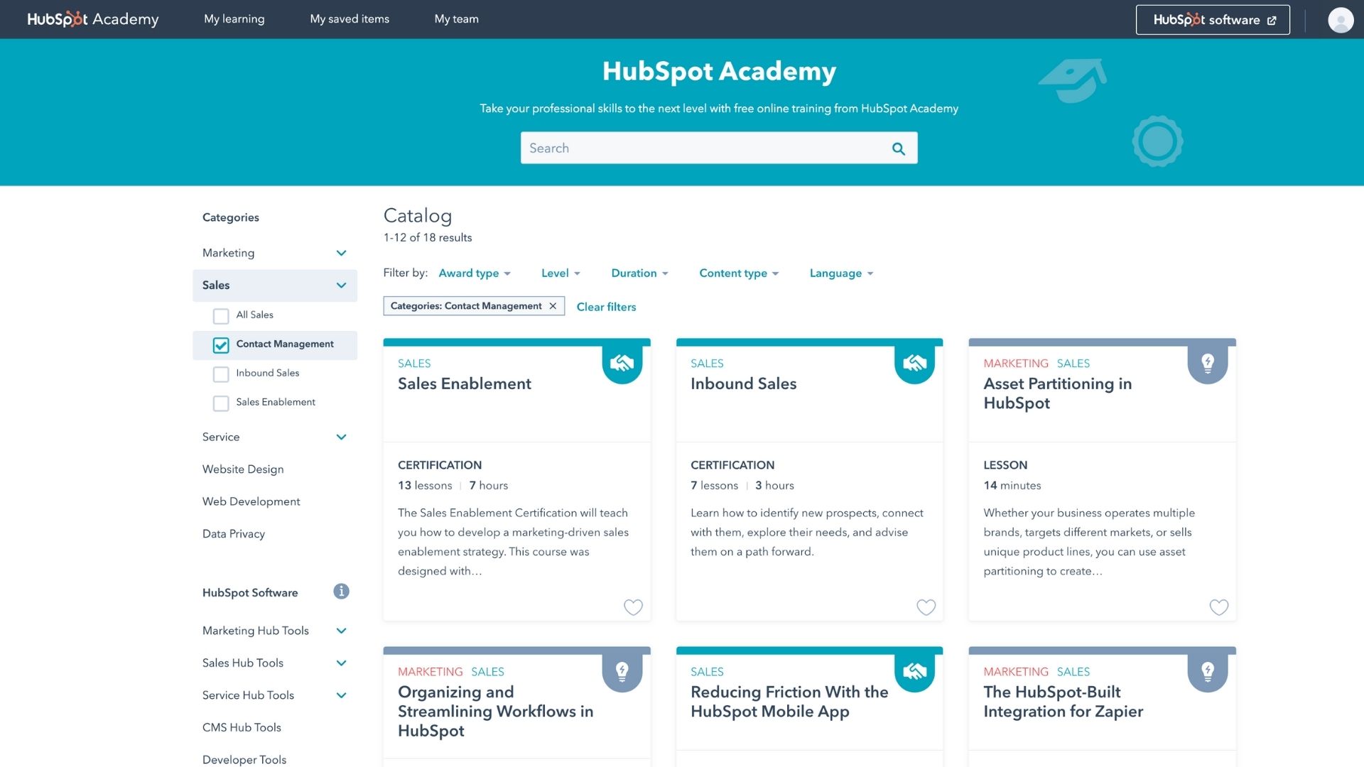The HubSpot Academy
