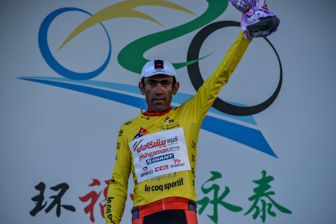 Rahim Emami continues to lead the 2016 Tour of Fuzhou after stage 2