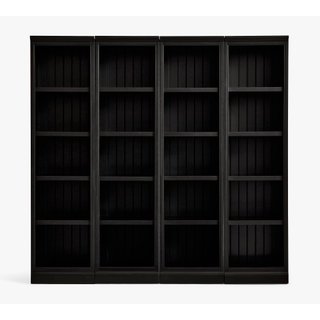 large black bookshelf