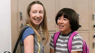 Anna Konkle as Anna Kone and Maya Erskine as Maya Ishii-Peters in Hulu's Pen15 