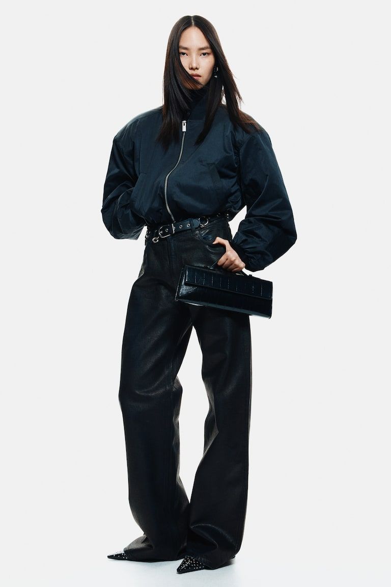 Coated Jeans